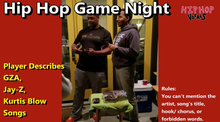 Hip Hop Game Night- Melle Mel, Jay-Z, Kurtis Blow