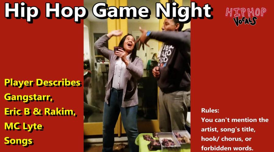 Player Recites Gangstarr, Eric B & Rakim, MC Lyte Songs